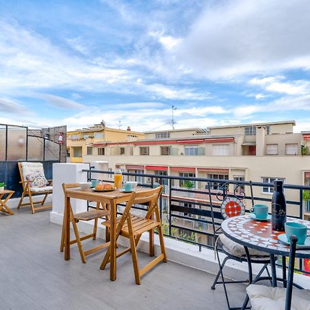 Top Floor Terrace - Dernier Etage Terrasse Cosy ニース エクステリア 写真