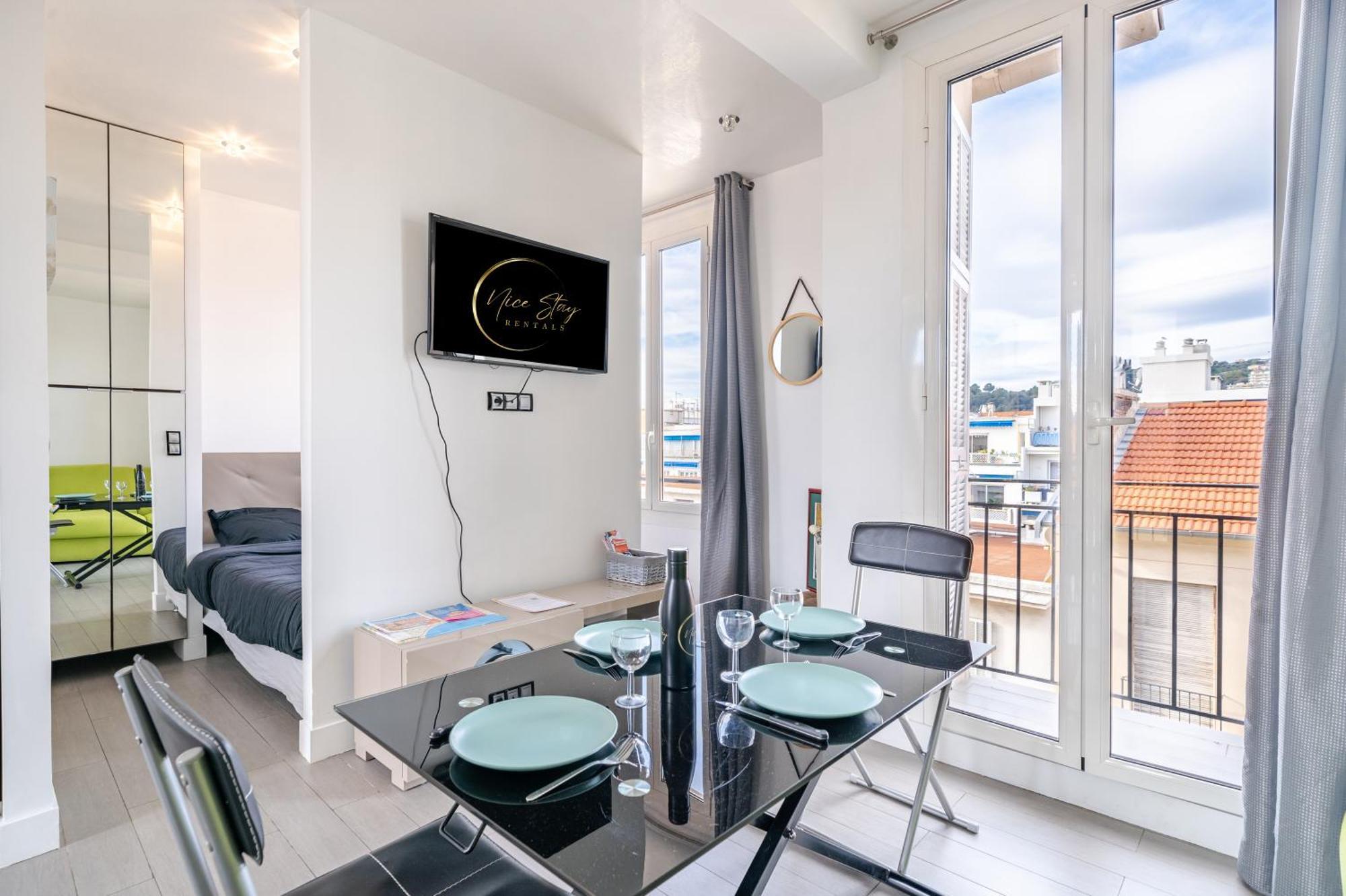 Top Floor Terrace - Dernier Etage Terrasse Cosy ニース エクステリア 写真